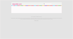 Desktop Screenshot of diceroller.com